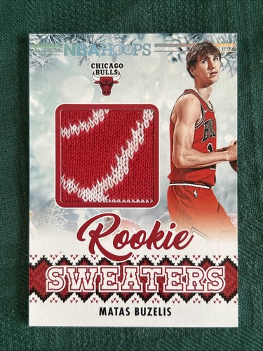 2024-25 Hoops Winter Matas Buzelis Rookie Sweaters #RSW-BUZ card image