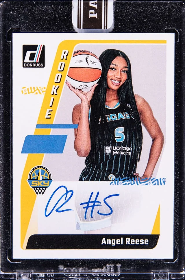 2024-25 Panini Angel Reese Instant Royalty WNBA Donruss Next Day Autographs #ND-AR card image