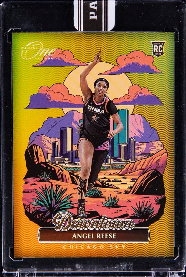 2024-25 Panini Angel Reese - Panini Encased Instant Royalty WNBA One and One Downtown #12 card image