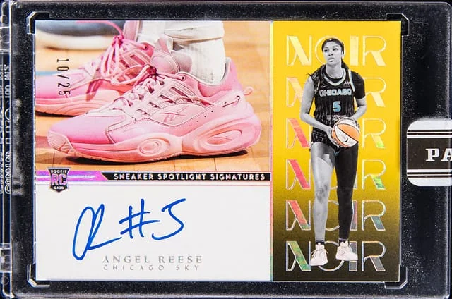 2024-25 Panini Angel Reese Instant WNBA Sneaker Spotlight Signatures Holo Silver #SSS-AR card image
