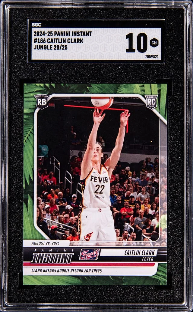 2024-25 Panini Caitlin Clark Instant Jungle #186 card image
