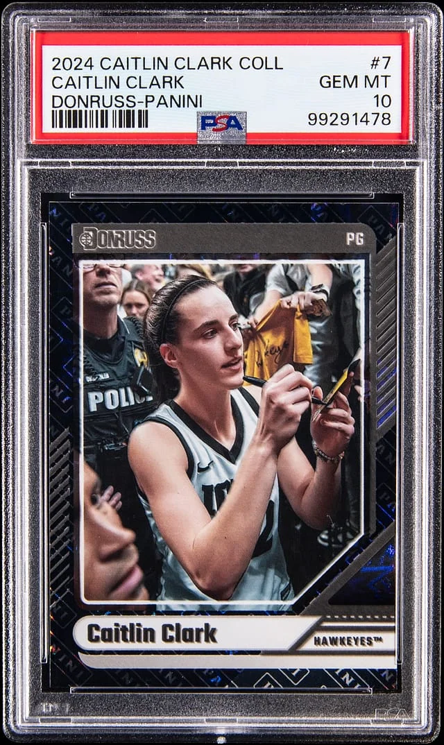 2024-25 Panini Caitlin Clark Collection Donruss Panini #7 card image