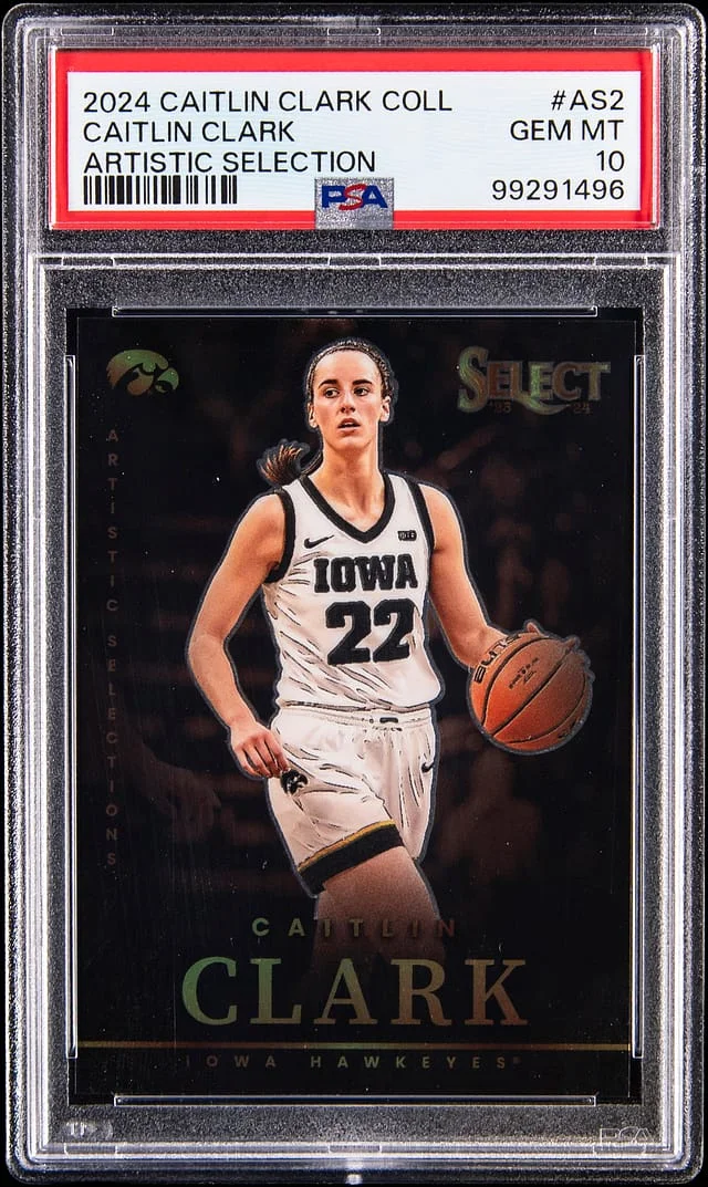 2024-25 Panini Caitlin Clark Collection Artistic Selection #AS2 card image