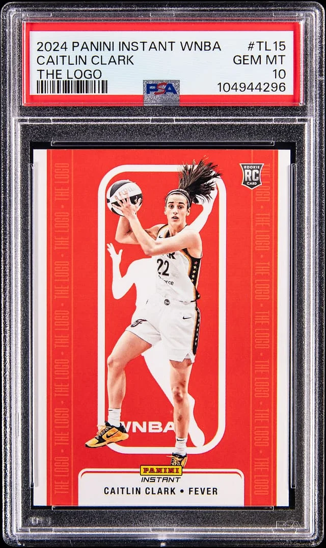 2024-25 Panini Caitlin Clark Instant WNBA The Logo #TL-15 card image