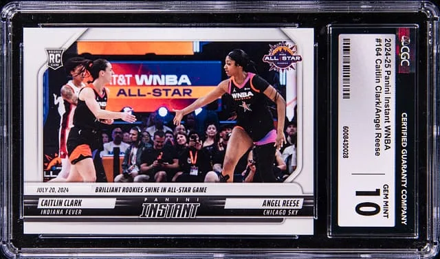 2024-25 Panini Caitlin Clark/Angel Reese Instant WNBA #164 card image