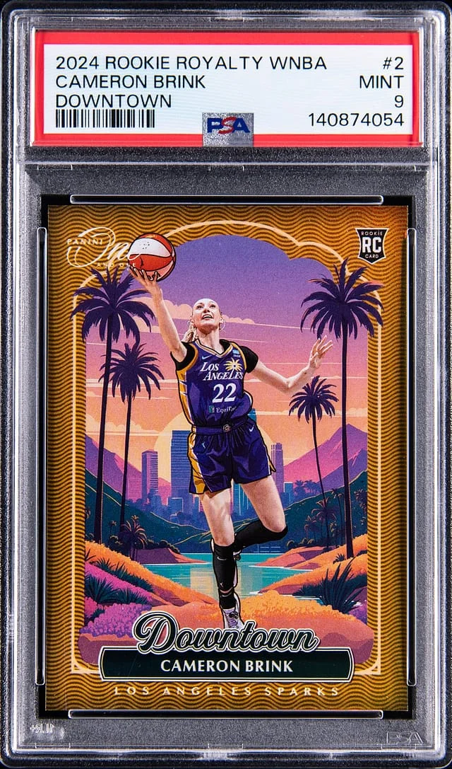 2024-25 Panini Cameron Brink Instant Royalty WNBA Downtown #2 card image