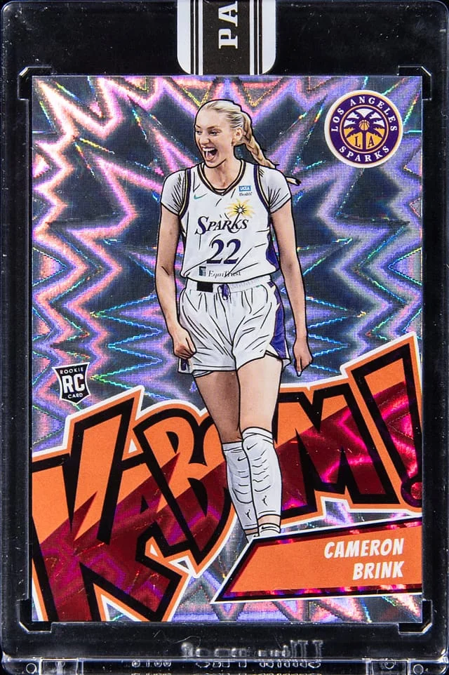 2024-25 Panini Cameron Brink - Panini Encased Instant WNBA Kaboom! #2 card image