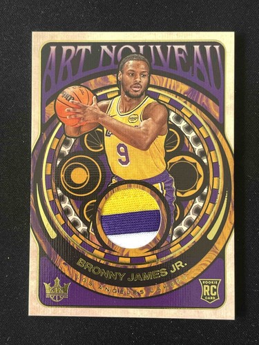 2024-25 Panini Court Kings Bronny James #190 card image