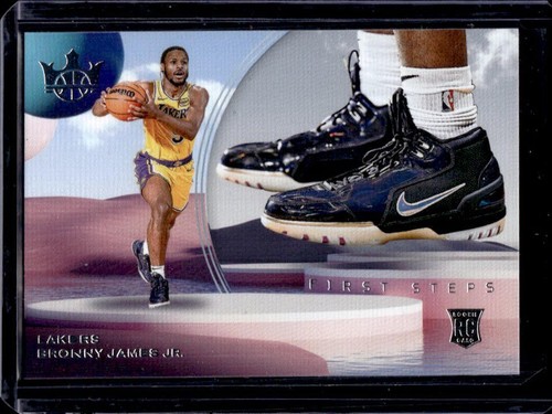 2024-25 Panini Court Kings Bronny James First Steps #3 card image
