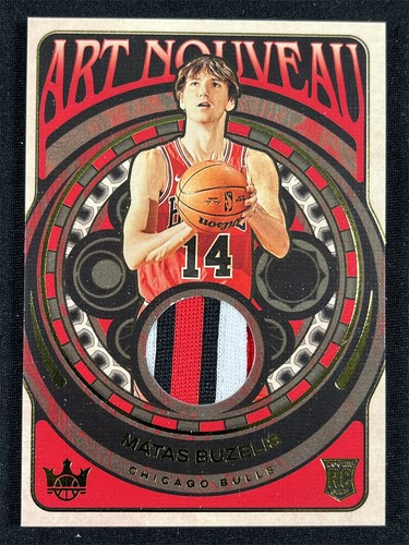 2024-25 Panini Court Kings Matas Buzelis Art Nouveau #AN-MTB card image