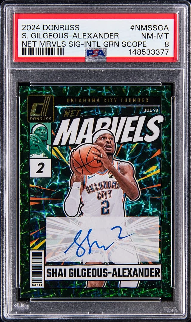 2024-25 Panini Donruss Net Marvels Signatures International Green Scope #NMS #no-number card image