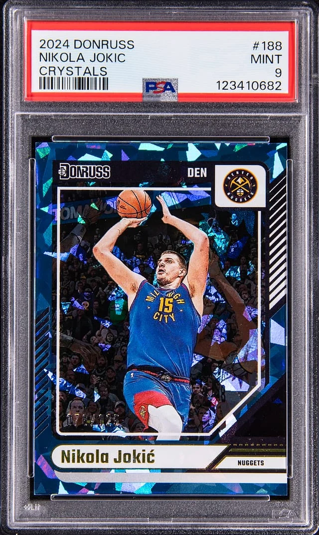 2024-25 Panini Donruss Nikola Jokic Crystals #188 card image