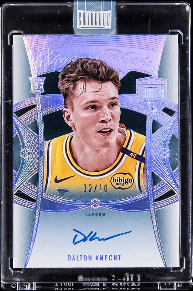 2024-25 Panini Eminence Dalton Knecht Elegant Marks #EM-KNE card image