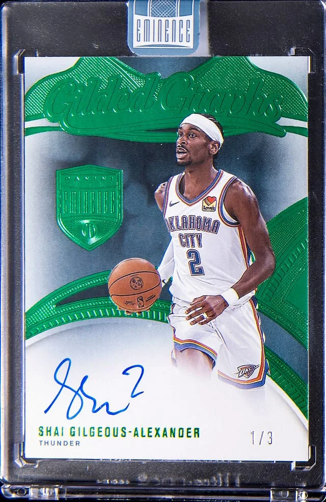 2024-25 Panini Eminence Gilded Graphs Emerald #GG #no-number card image