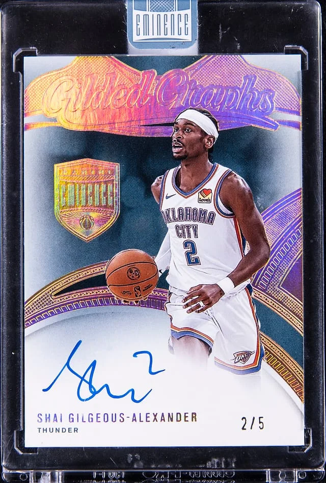 2024-25 Panini Eminence Gilded Graphs Gold #GG #no-number card image