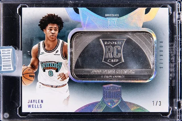 2024-25 Panini Eminence Jaylen Wells Relic - Panini Encased Silver Bar #RS-JYW card image