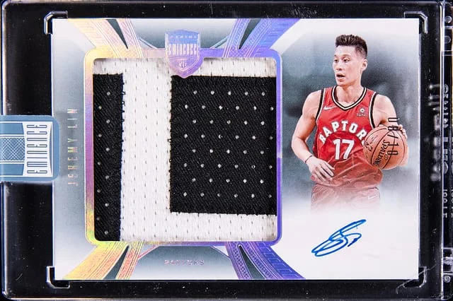 2024-25 Panini Eminence Jeremy Lin Special Patch Autographs #SPA-LIn card image