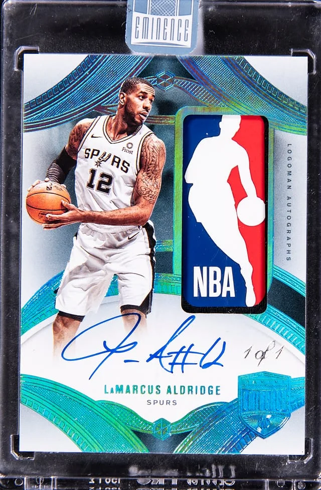 2024-25 Panini Eminence Lamarcus Aldridge Logoman Autograph #ELA-ALD card image