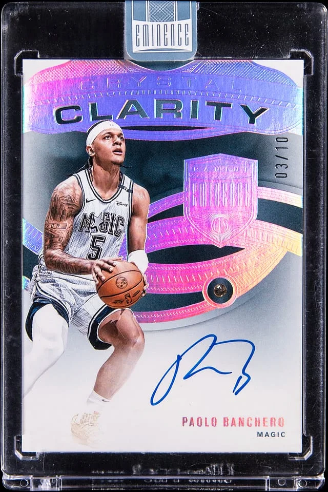 2024-25 Panini Eminence Paolo Banchero Crystal Clarity #CCD-PAO card image