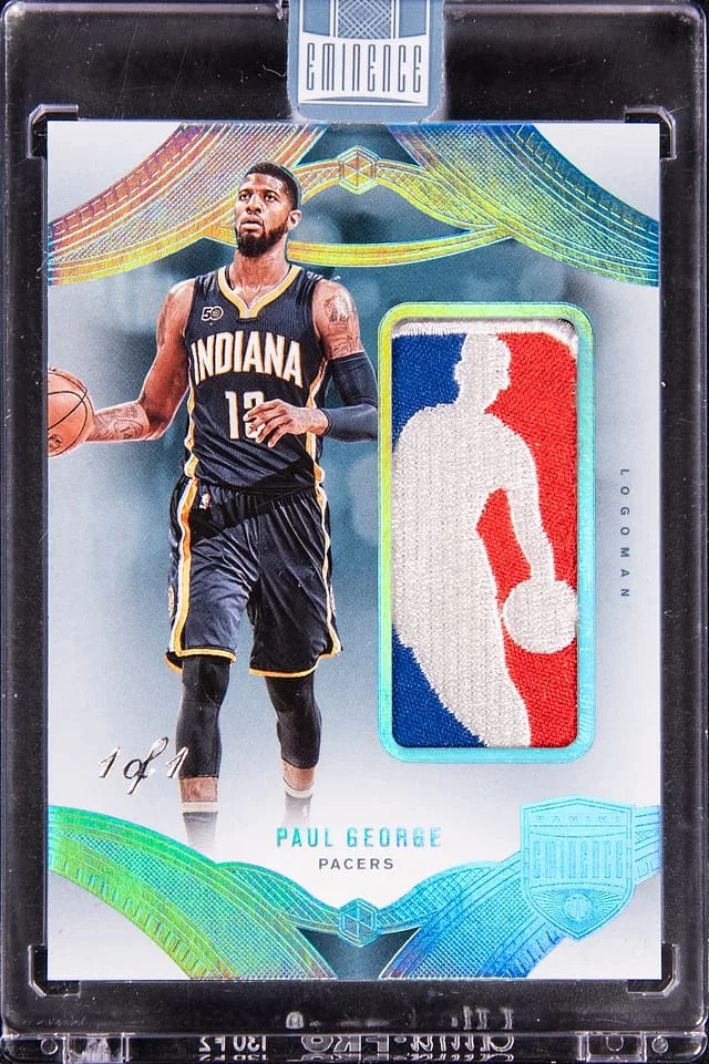 2024-25 Panini Eminence Paul George Logoman #FLG-GE card image