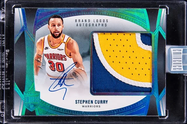 2024-25 Panini Eminence Stephen Curry Brand Logo Autographs #EBL-CUR card image