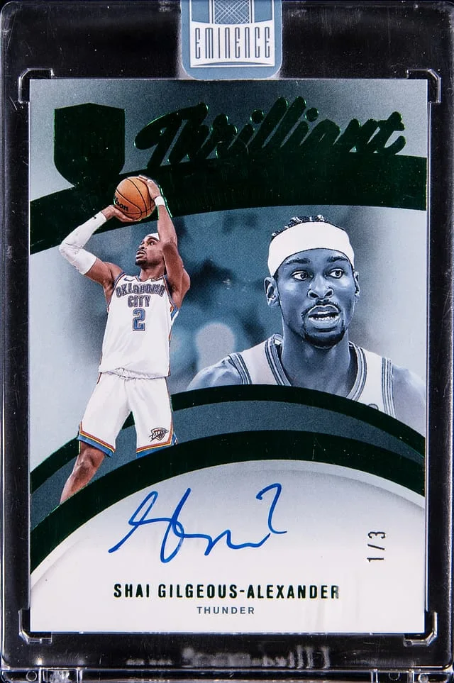 2024-25 Panini Eminence Thrilliant Signatures Emerald #TS #no-number card image