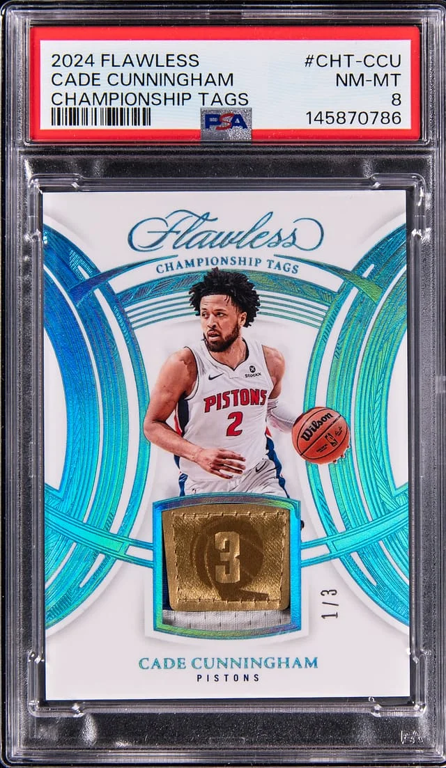 2024-25 Panini Flawless Cade Cunningham Championship Tags #CHT-CCU card image