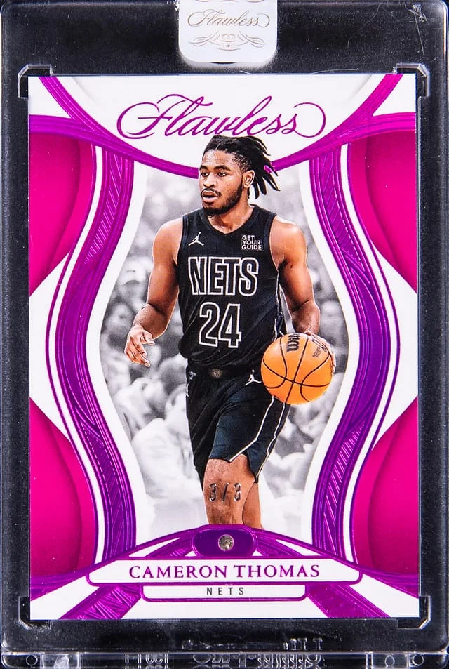 2024-25 Panini Flawless Cameron Thomas Veterans Fuchsia #44 card image