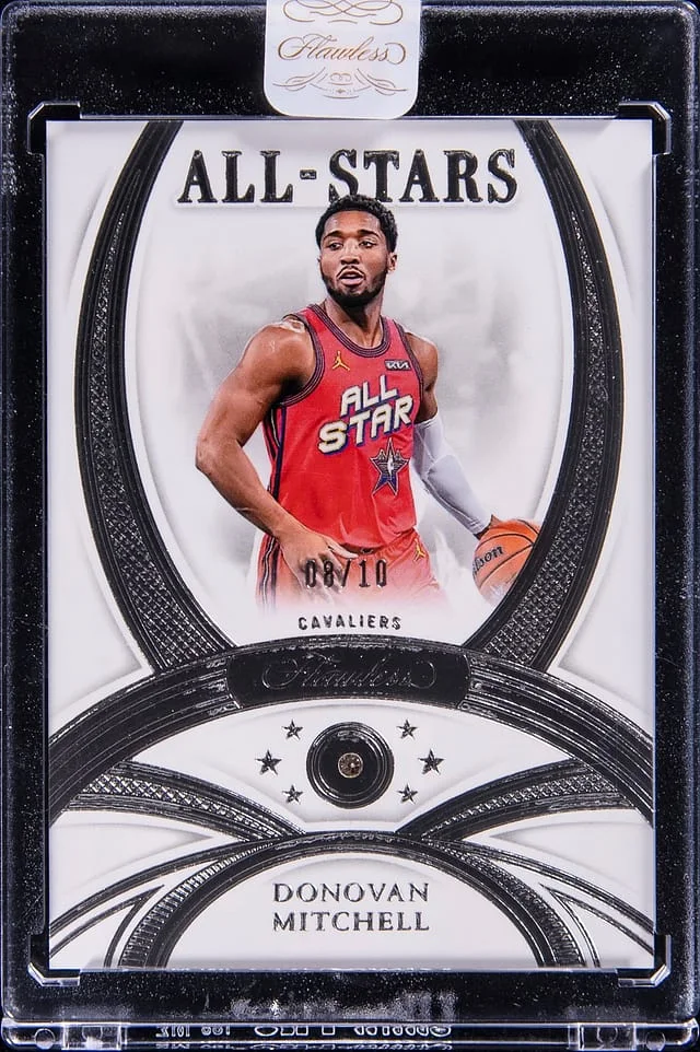 2024-25 Panini Flawless Donovan Mitchell Diamond All-Stars #125 card image