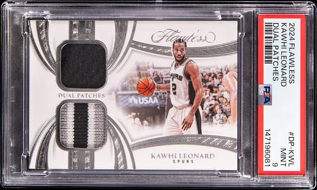 2024-25 Panini Flawless Kawhi Leonard Dual Patches #DP-KWL card image