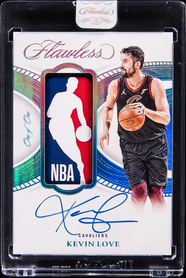 2024-25 Panini Flawless Kevin Love Logoman Autographs #LGA-KLO card image