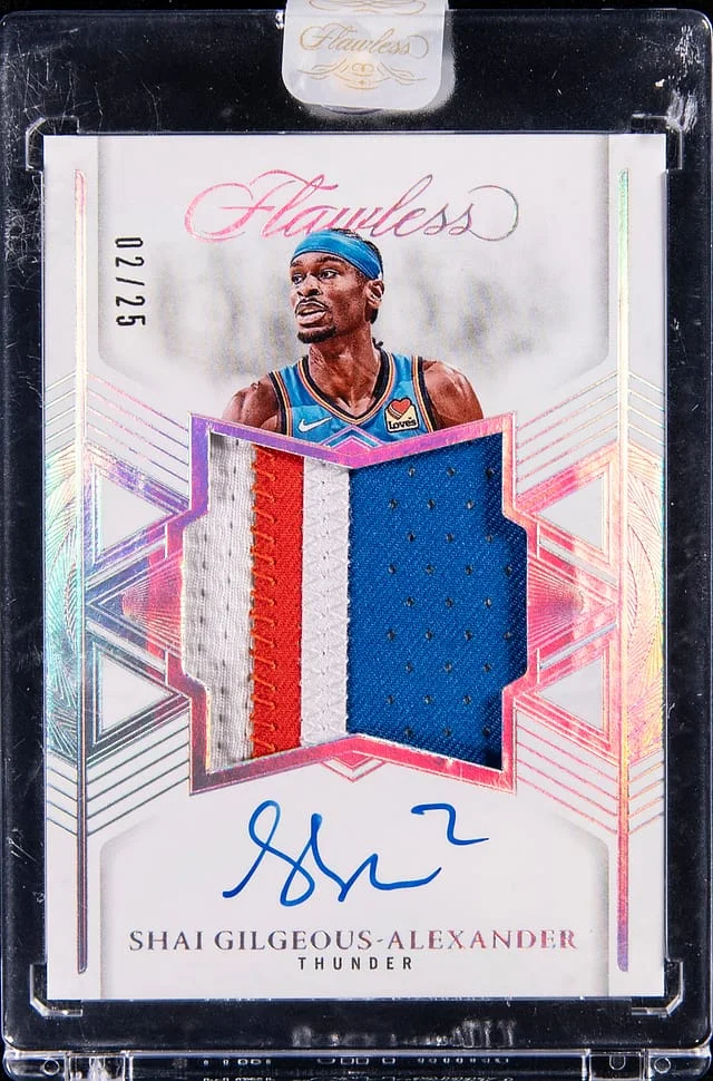 2024-25 Panini Flawless Star Swatch Signatures #SSS #no-number card image