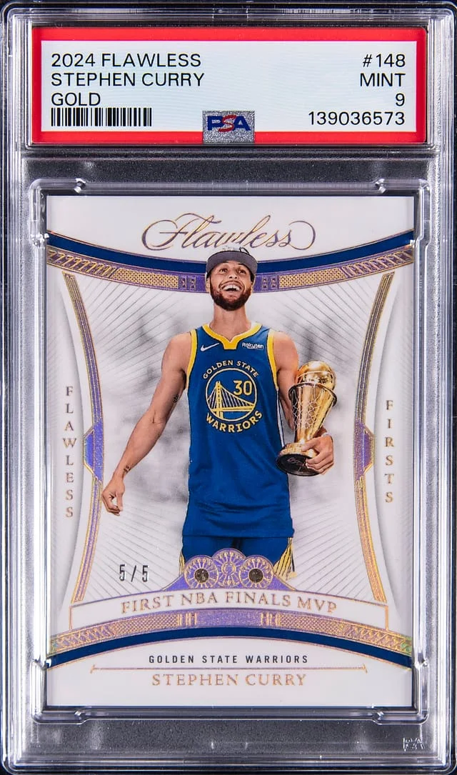 2024-25 Panini Flawless Stephen Curry Diamond Gold #148 card image
