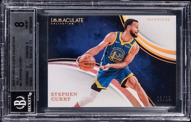 2024-25 Panini Immaculate Stephen Curry Gold #91 card image