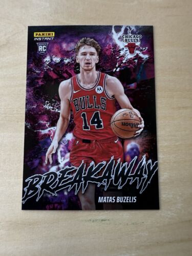 2024-25 Panini Instant NBA Breakaway Matas Buzelis #B11 card image