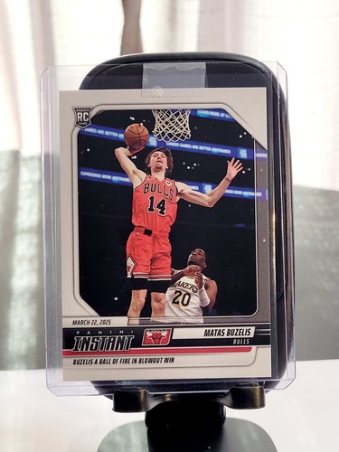 2024-25 Panini Instant NBA Matas Buzelis #458 card image