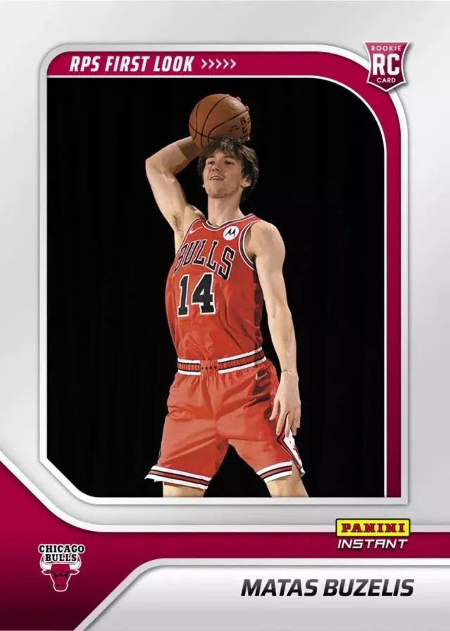 2024-25 Panini Instant NBA RPS First Look Matas Buzelis #RPS-11 card image