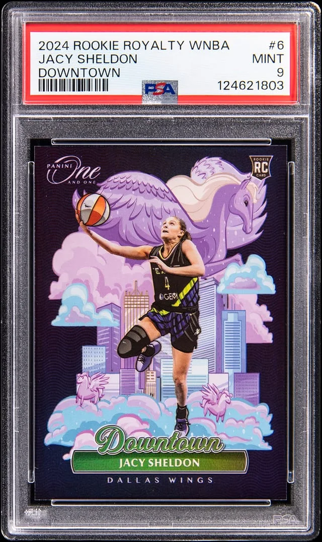 2024-25 Panini Jacy Sheldon Royalty WNBA Downtown #6 card image