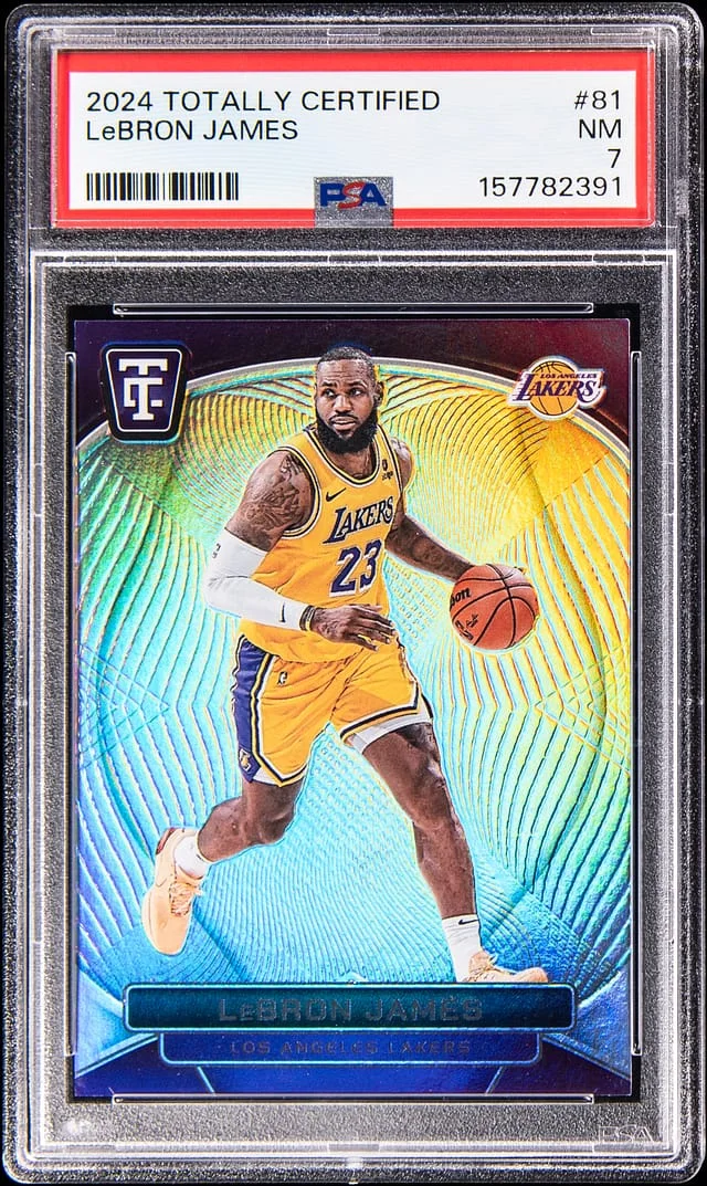 2024-25 Panini LeBron James Totally Certified #81 card image