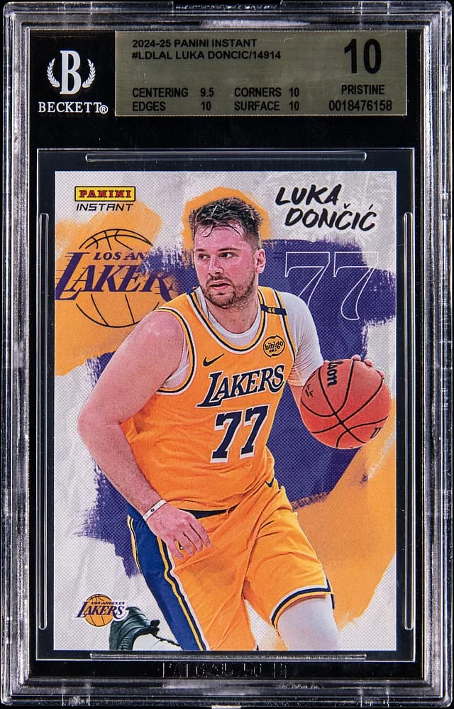 2024-25 Panini Luka Doncic Instant #LD-LAL card image