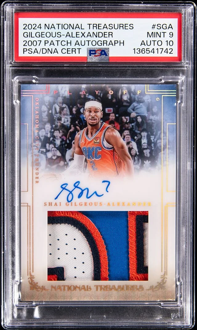 2024-25 Panini National Treasures Patch Retro #2007 card image