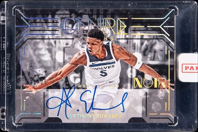 2024-25 Panini Noir Anthony Edwards Genregraphs #GGE-AED card image