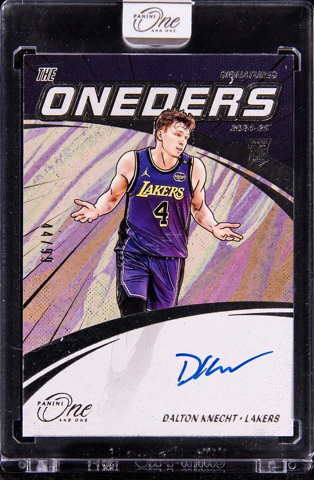 2024-25 Panini One and One Dalton Knecht The Oneders Signatures #TOS-KNE card image