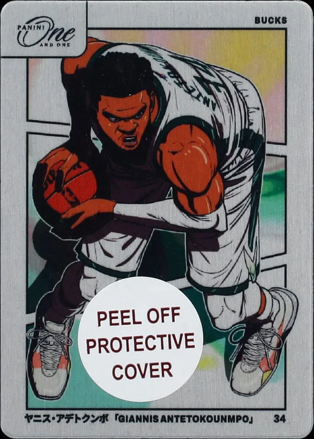 2024-25 Panini One and One Giannis Antetokounmpo Manga #5 card image