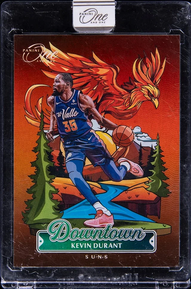 2024-25 Panini One and One Kevin Durant - Panini Encased Downtown #10 card image