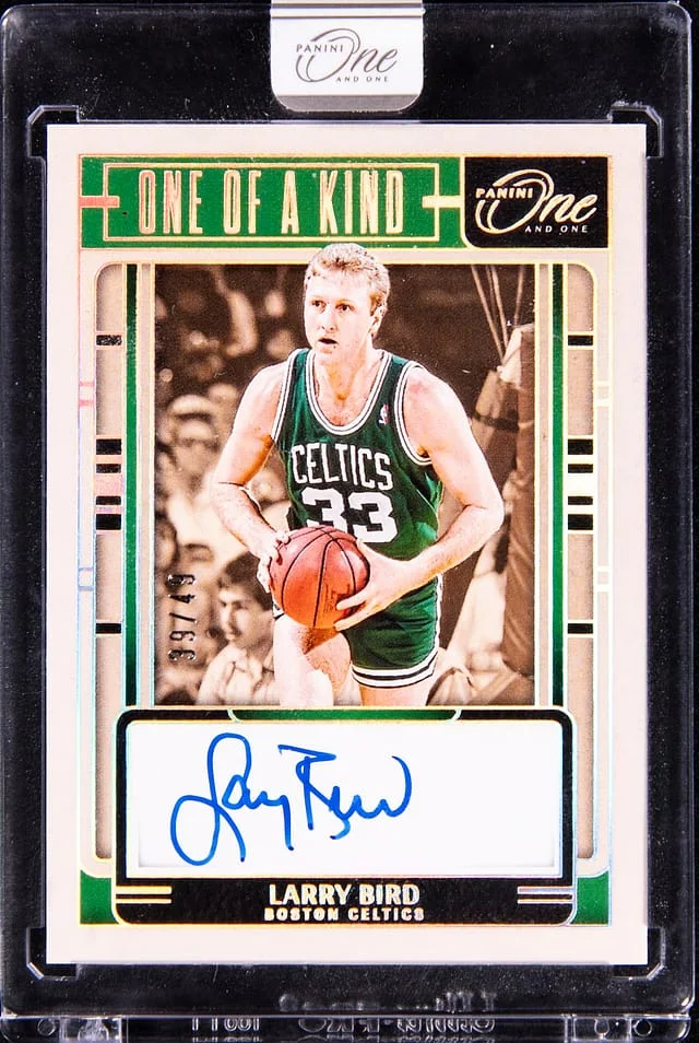 2024-25 Panini One and One Larry Bird One of a Kind #OK-BIR card image