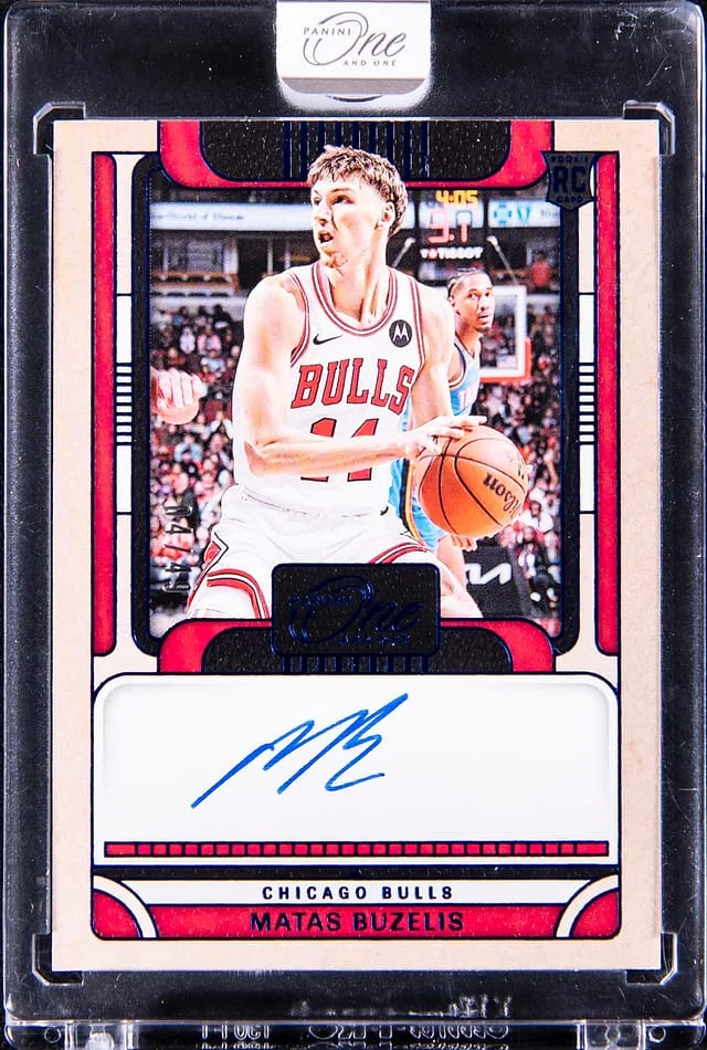 2024-25 Panini One and One Matas Buzelis #RA-BUZ card image