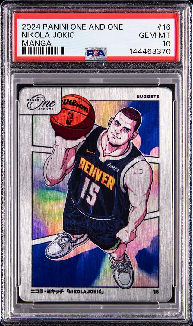 2024-25 Panini One and One Nikola Jokic Manga #16 card image