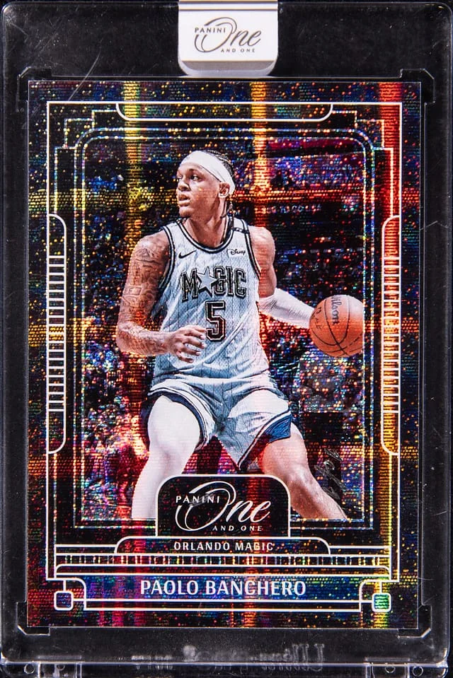 2024-25 Panini One and One Paolo Banchero - Panini Encased Black #51 card image