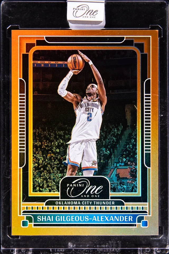 2024-25 Panini One and One Shai Gilgeous-Aexander - Topps Encased #82 card image